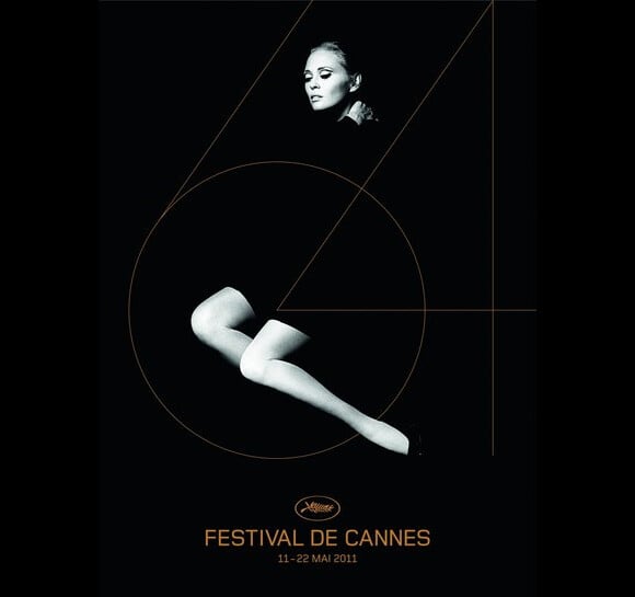 L'affiche du festival de Cannes 2011, avec Faye Dunaway.