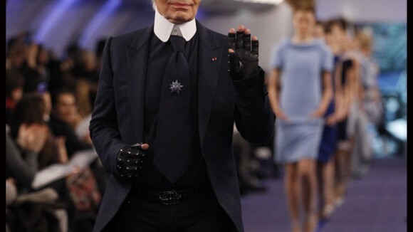 Karl Lagerfeld : ''Derrière mes lunettes noires, j'ai les yeux grands ouverts''
