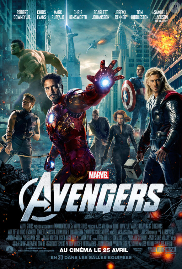 La nouvelle affiche d'Avengers