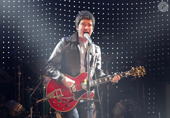 Noel Gallagher aux NME Awards, à Londres, le 29 février 2012.