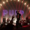 Le groupe Pulp, mené par Jarvis Cocker, aux NME Awards, à Londres, le 29 février 2012.