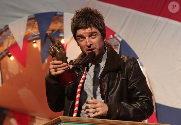 Noel Gallagher aux NME Awards, à Londres, le 29 février 2012.