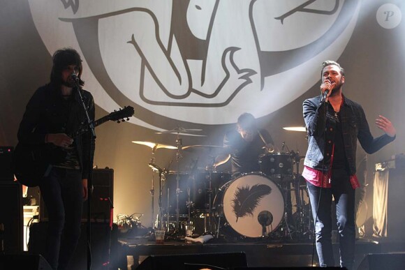Kasabian aux NME Awards, à Londres, le 29 février 2012.
