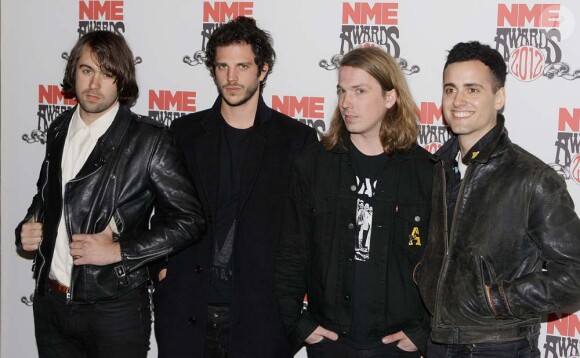 The Vaccines aux NME Awards, à Londres, le 29 février 2012.