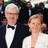 Daniel et Sophie Toscan du Plantier en 1995 au Festival de Cannes