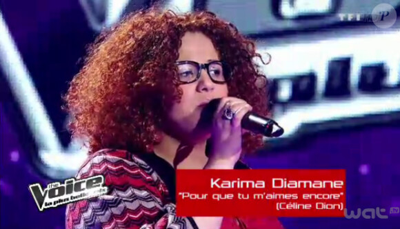 Prestation de Karima dans The Voice, samedi 3 mars sur TF1