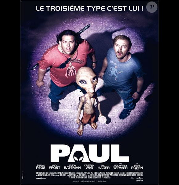 L'affiche de Paul (2011), "le troisième type"