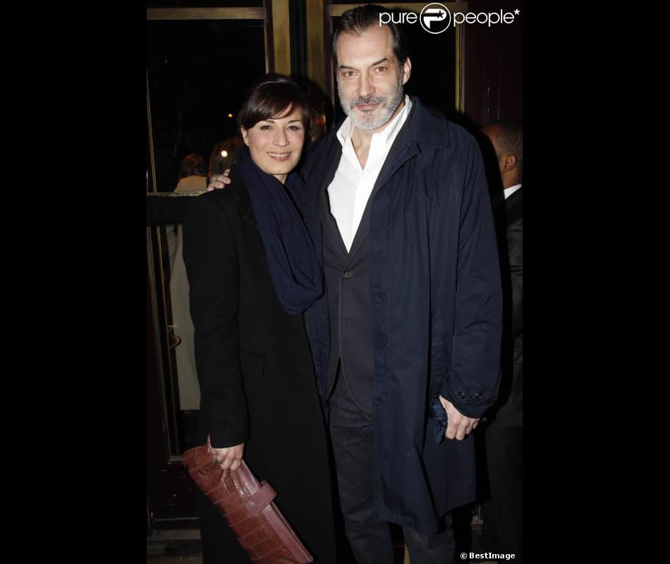 Helene Medigue Et Son Mari Samuel Labarthe Lors De La Generale De La Piece Harold Et Maude Au Theatre Antoine Dans Le Xe Arrondissement De Paris Le 5 Mars 2012 Purepeople