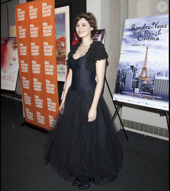 Emilie Simon présente La Délicatesse, en clôture du 17e festival Rendez-vous with French Cinema à New York, le 11 mars 2012.