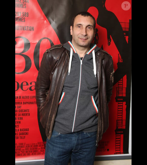 Zinedine Soualem à l'avant-première du film 30 beats de Alexis Lloyd au Max Linder, le 15 mars 2012