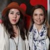 Deborah Grall et Lilou Fogli à l'avant-première du film 30 beats de Alexis Lloyd au Max Linder, le 15 mars 2012