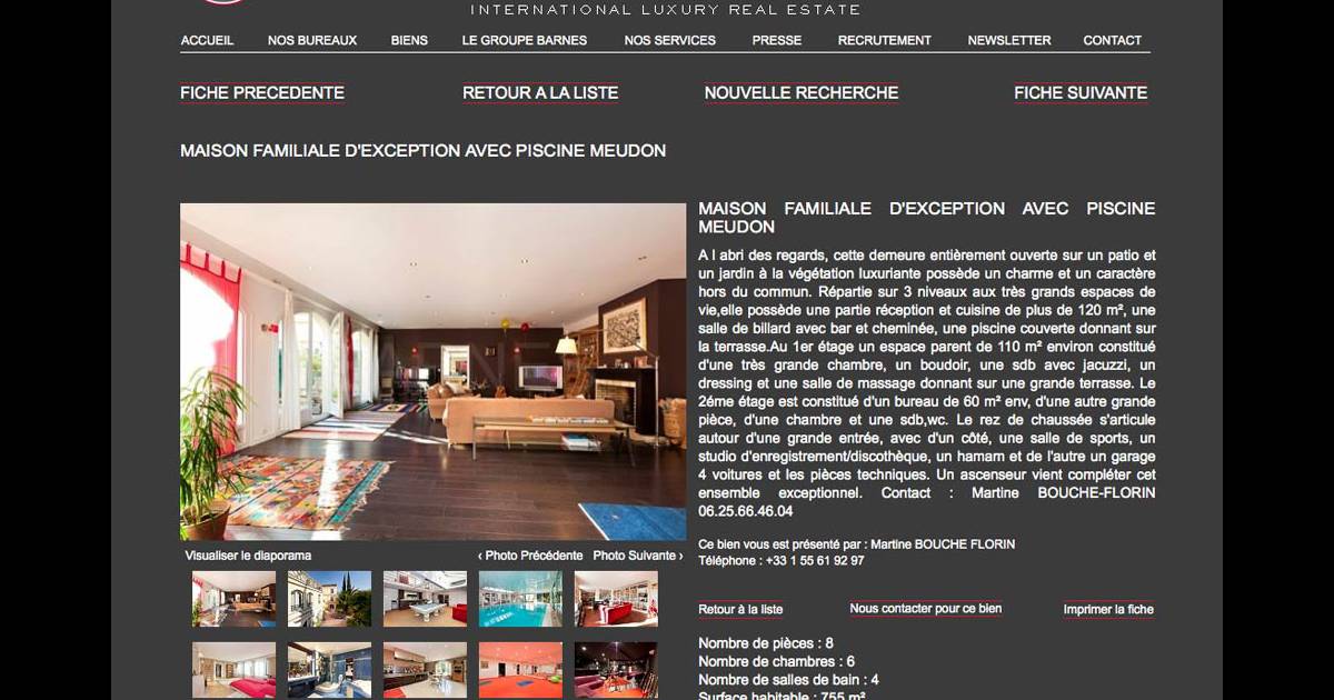 La maison de Meudon qu'occupaient Renaud et Romane Serda avant leur