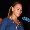 Beyoncé Knowles et son mari Jay-Z sortent du restaurant Nobu à New York, le 19 mars 2012.