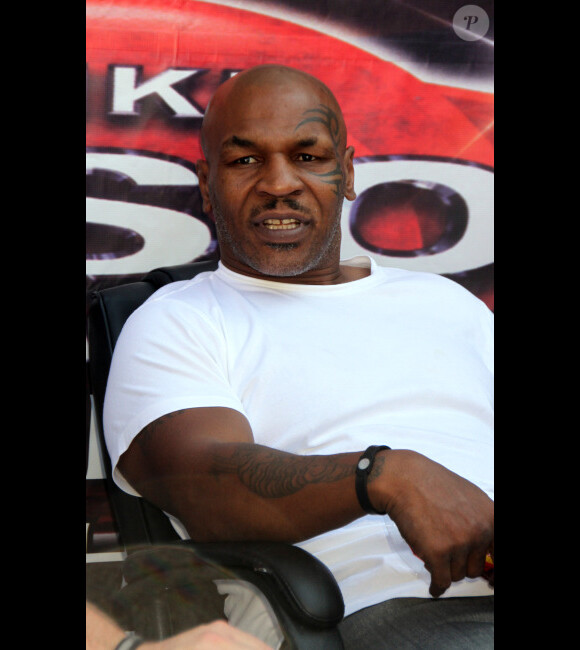 Mike Tyson le 16 septembre 2011 à Las Vegas