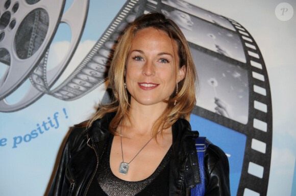 Aurélie Vaneck assiste à l'avant-première du film Le Prénom, à Boulogne, dans le cadre du Festival international du film de Boulogne-Billancourt, le vendredi 23 mars 2012.