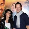 Reem Kherici et Stéphane Rousseau lors de l'avant-première de Sur la piste du Marsupilami à Paris le 26 mars 2012