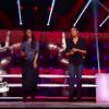 Battle entre Stéphan et Jua dans The Voice le samedi 31 mars 2012 sur TF1
