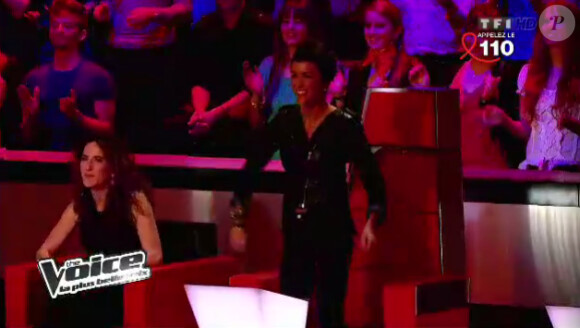Battle entre Thomas et K dans The Voice le samedi 31 mars 2012 sur TF1