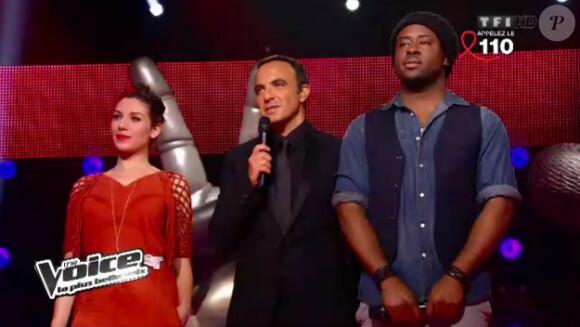 Battle entre Maureen et Haïlé dans The Voice le samedi 31 mars 2012 sur TF1