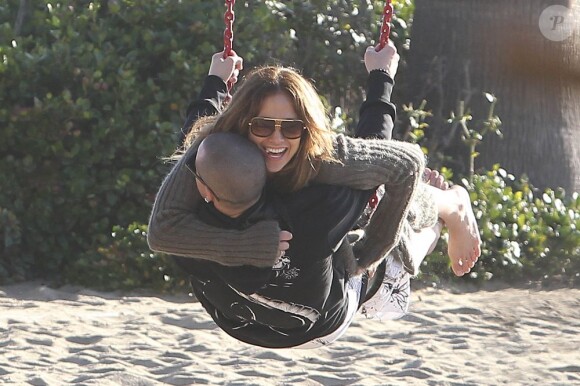 Jennifer Lopez et Casper Smart très amoureux