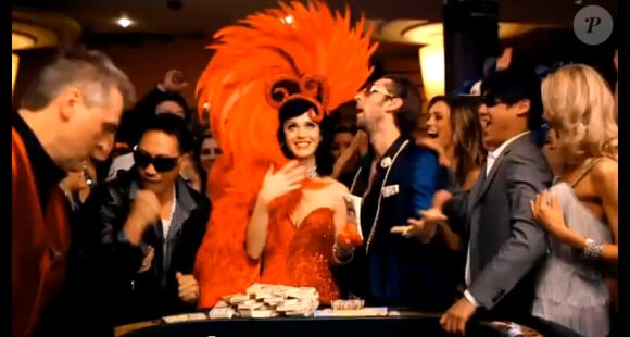 Katy Perry dans son clip Waking up in Vegas dans la bande-annonce du film Part of Me, son biopic
