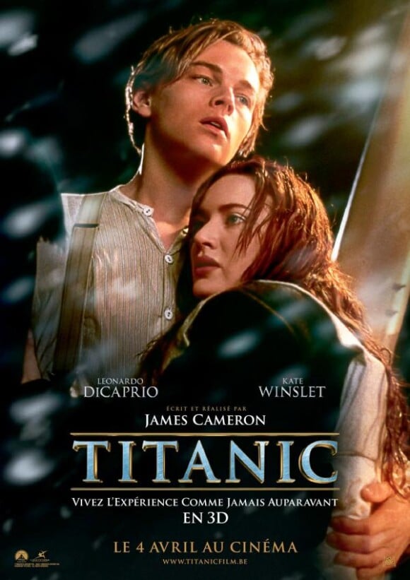 L'affiche du film Titanic 3D