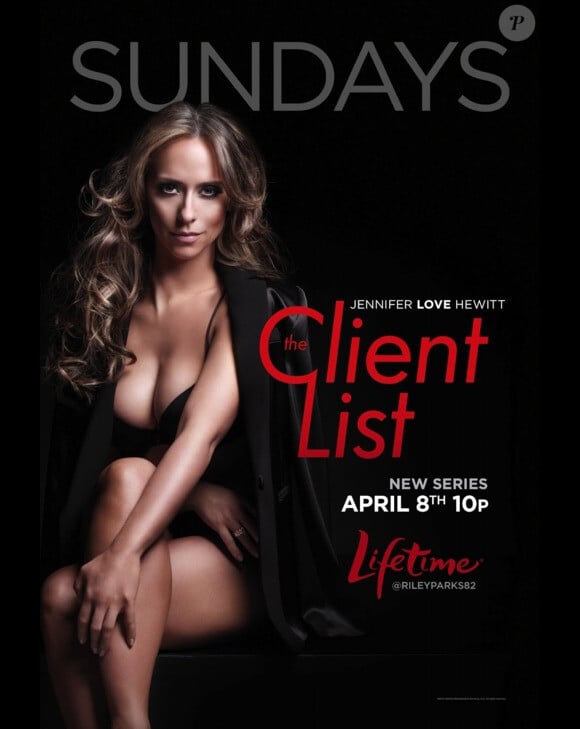 Jennifer Love Hewitt dans la série The Client List.