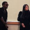 Kanye West et Kim Kardashian en octobre 2010