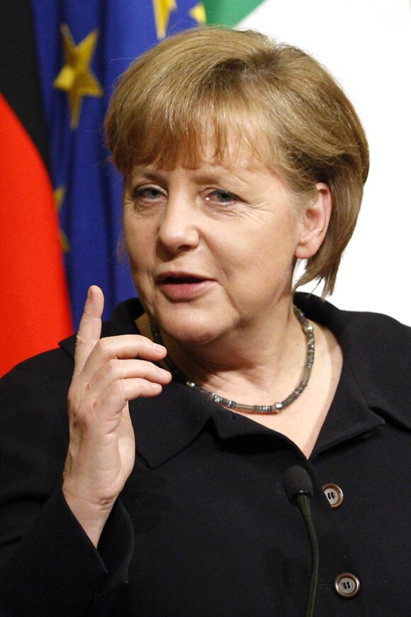 Angela Merkel en mars 2012