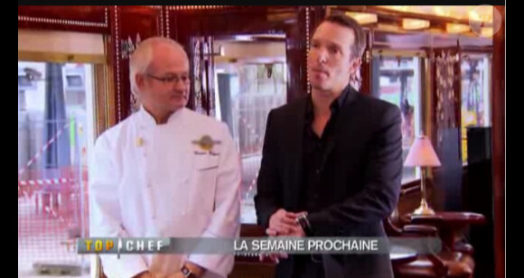 La finale de Top Chef présentée par Stéphane Rotenberg, saison 3, sur M6, lundi 9 avril 2012