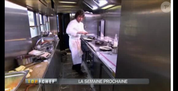 Jean lors de la finale de Top Chef, saison 3, sur M6, lundi 9 avril 2012