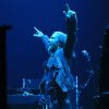 David Guetta se produit à Bercy, à Paris, le samedi 7 avril 2012.