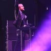 David Guetta se produit à Bercy, à Paris, le samedi 7 avril 2012.