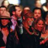 Cathy Guetta au concert de David Guetta à Bercy, à Paris, le samedi 7 avril 2012.