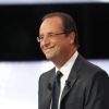 François Hollande le 11 avril 2012 sur le plateau Des Paroles et des actes le 11 avril 2012