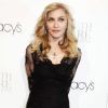 Madonna lors du lancement de son parfum à New York le 12 avril 2012