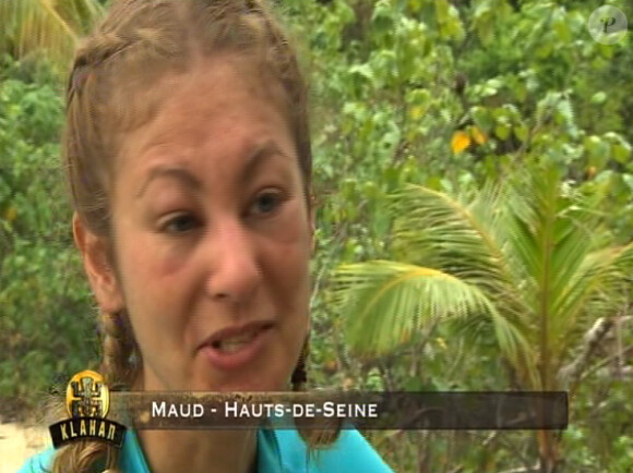 Maud victime des moustiques dans Koh Lanta : La Revanche des héros sur TF1 le vendredi 13 avril 2012