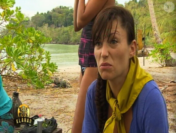 Isabelle dans Koh Lanta : La Revanche des héros sur TF1 le vendredi 13 avril 2012