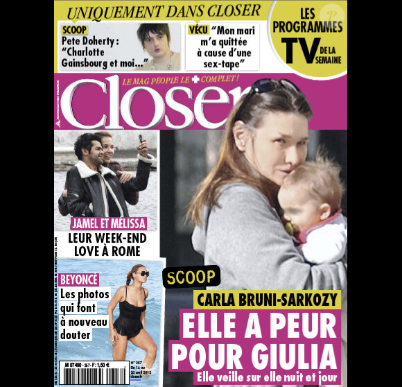 Le magazine Closer du samedi 14 avril 2012.