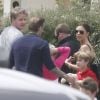 La famille Beckham a passé un bon moment avec la famille de Gordon Ramsay à Napa Valley lors du week-end de Pâques.