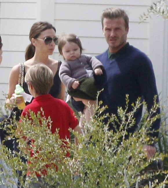 La famille Beckham a passé un bon moment avec la famille de Gordon Ramsay à Napa Valley lors du week-end de Pâques à Los Angeles.