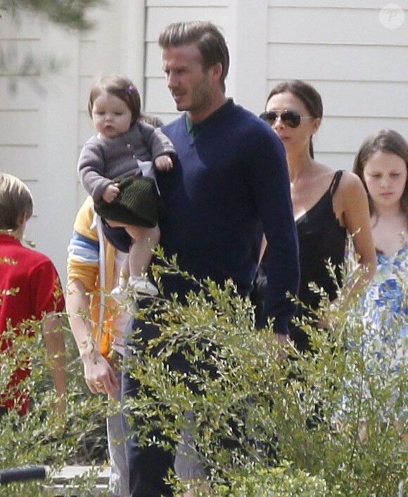 La famille Beckham a passé un bon moment avec la famille de Gordon Ramsay à Napa Valley lors du week-end de Pâques.