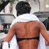 A 41 ans, Naomi Campbell a encore une plastique de rêve, et le montre sur les plages de Miami. Le 6 avril 2012.