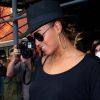 Beyoncé souriante et lookée dans les rues de New York après un match des Knicks. Le 15 avril 2012