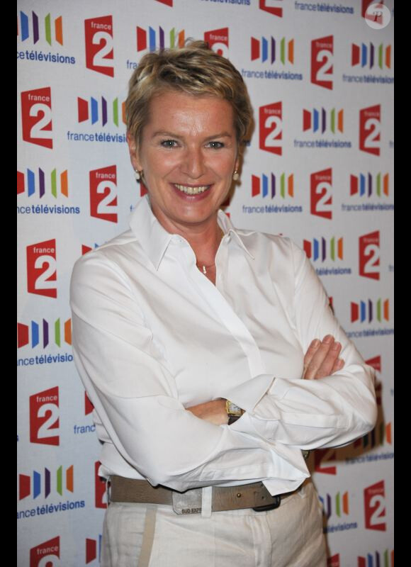 Elise Lucet à Paris en septembre 2011