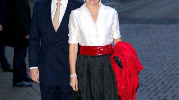 La princesse Maxima flamboyante pour le président Gül avant sa mission à Paris