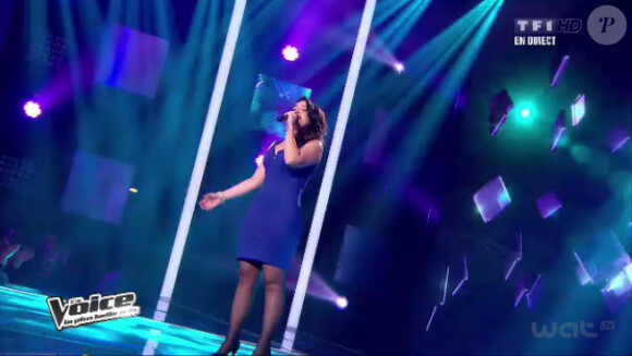 Stéphanie dans The Voice, samedi 21 avril 2012 sur TF1