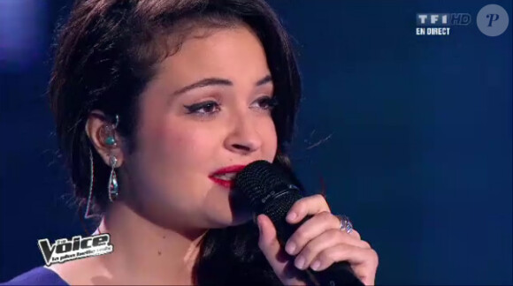 Stéphanie dans The Voice, samedi 21 avril 2012 sur TF1