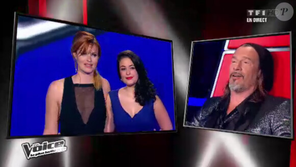 Stephan, Dominique et dans The Voice, samedi 21 avril 2012 sur TF1