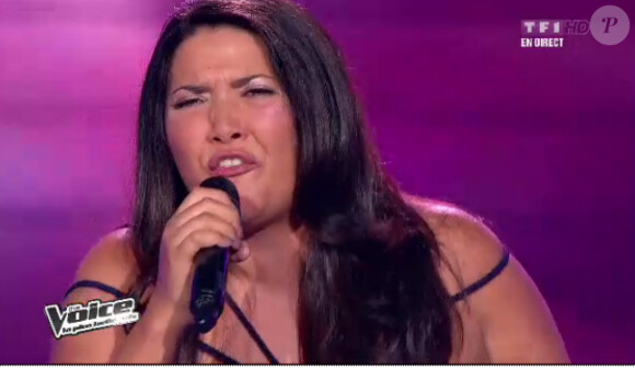 Amalya dans The Voice, samedi 21 avril 2012 sur TF1